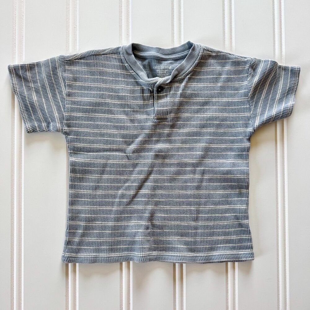4/$10 - Easy Peasy Toddler Boys Striped Cotton T Shirt | 5T